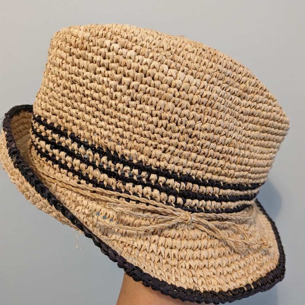 🌞 Gap straw hat with stripe